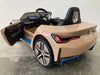 BMW i4 Auto Voor Kinderen 12V + 2.4G RC (brons) - Trapautodealer
