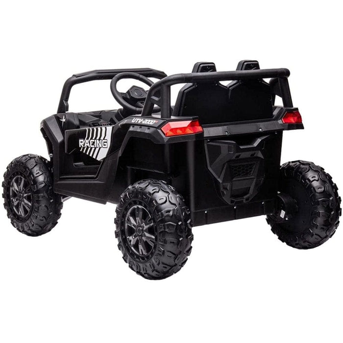 Beach Buggy UTV 2000M 4WD 1-Persoons Kinderauto 12V + 2.4G RC (zwart) - Trapautodealer