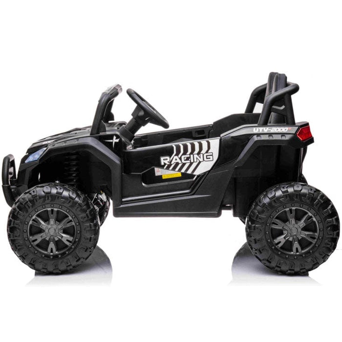 Beach Buggy UTV 2000M 4WD 1-Persoons Kinderauto 12V + 2.4G RC (zwart) - Trapautodealer
