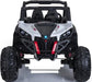 Buggy UTV MX 4WD Kinderauto 2-Persoons 12V MP4 + 2.4G RC (wit) - Trapautodealer