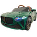 Bentley Bacalar elektrische Kinderauto 12V + 2.4G RC groen metallic - Trapautodealer
