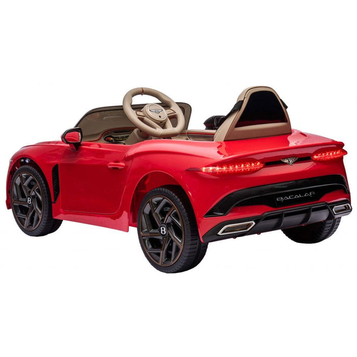 Bentley Bacalar Accu Auto 12 Volt + 2.4G RC (rood en 4WD) - Trapautodealer