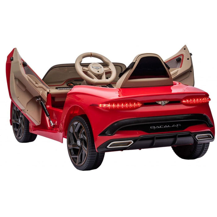 Bentley Bacalar Accu Auto 12 Volt + 2.4G RC (rood en 4WD) - Trapautodealer