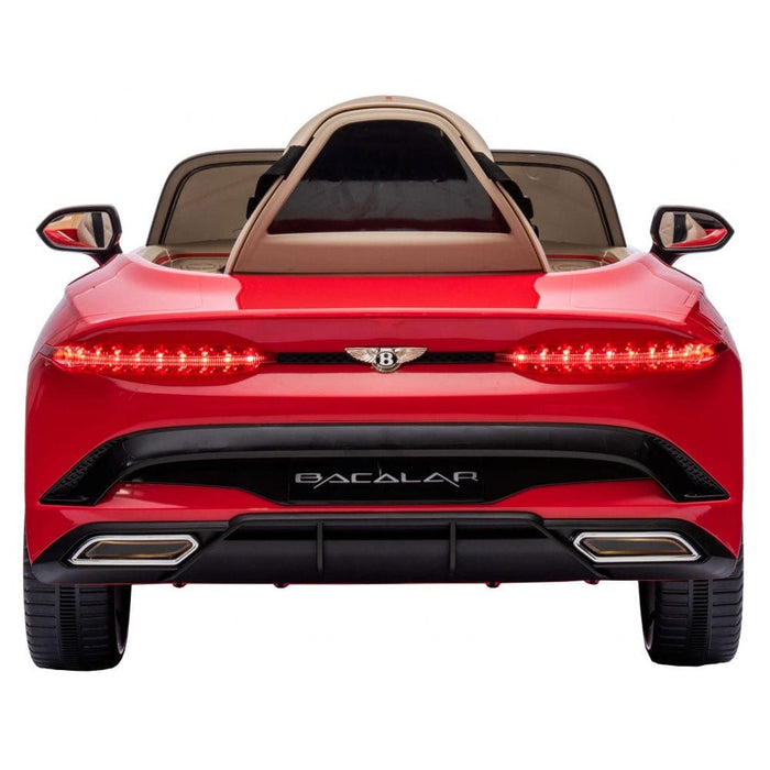 Bentley Bacalar Accu Auto 12 Volt + 2.4G RC (rood en 4WD) - Trapautodealer