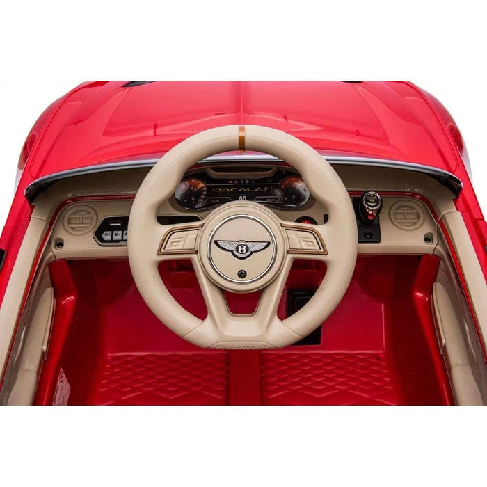 Bentley Bacalar Accu Auto 12 Volt + 2.4G RC (rood en 4WD) - Trapautodealer