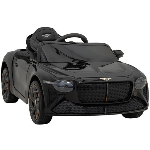 Bentley Bacalar Auto Voor Kinderen 12V + 2.4G RC (zwart en 4WD) - Trapautodealer