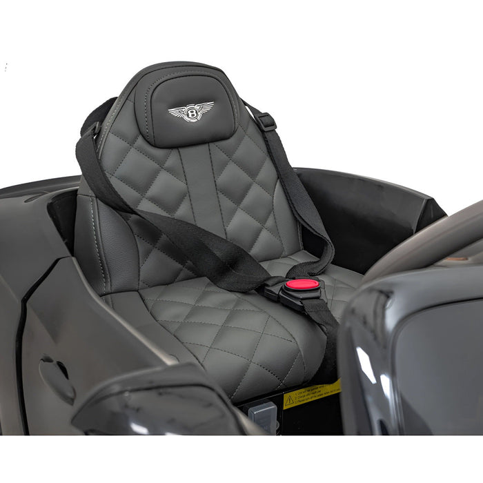 Bentley Bacalar Auto Voor Kinderen 12V + 2.4G RC (zwart en 4WD) - Trapautodealer