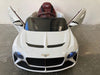 Bentley Bacalar Kinderauto 12V + 2.4G RC (creme wit) - Trapautodealer