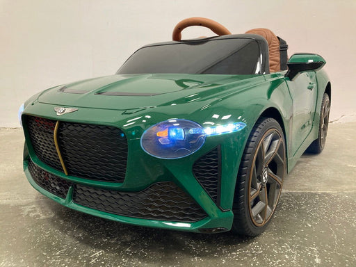 Bentley Bacalar elektrische Kinderauto 12V + 2.4G RC groen metallic - Trapautodealer