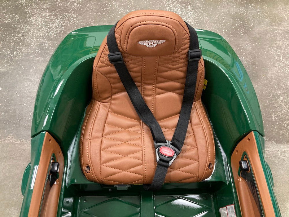 Bentley Bacalar elektrische Kinderauto 12V + 2.4G RC groen metallic - Trapautodealer