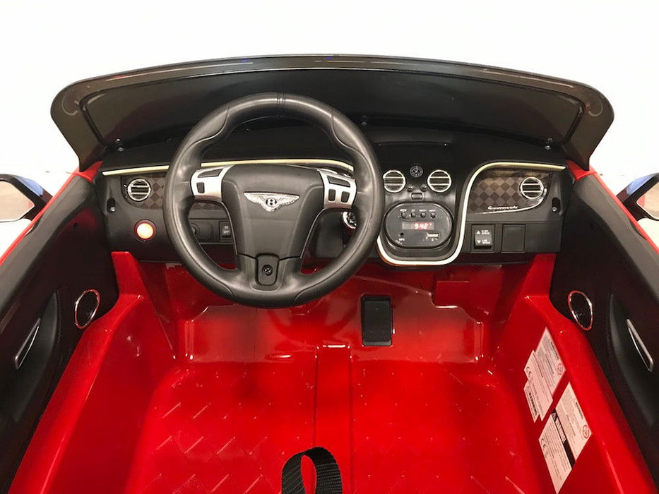 Bentley Continental Supersports Accu Auto 12V + 2.4G RC (rood) - Trapautodealer