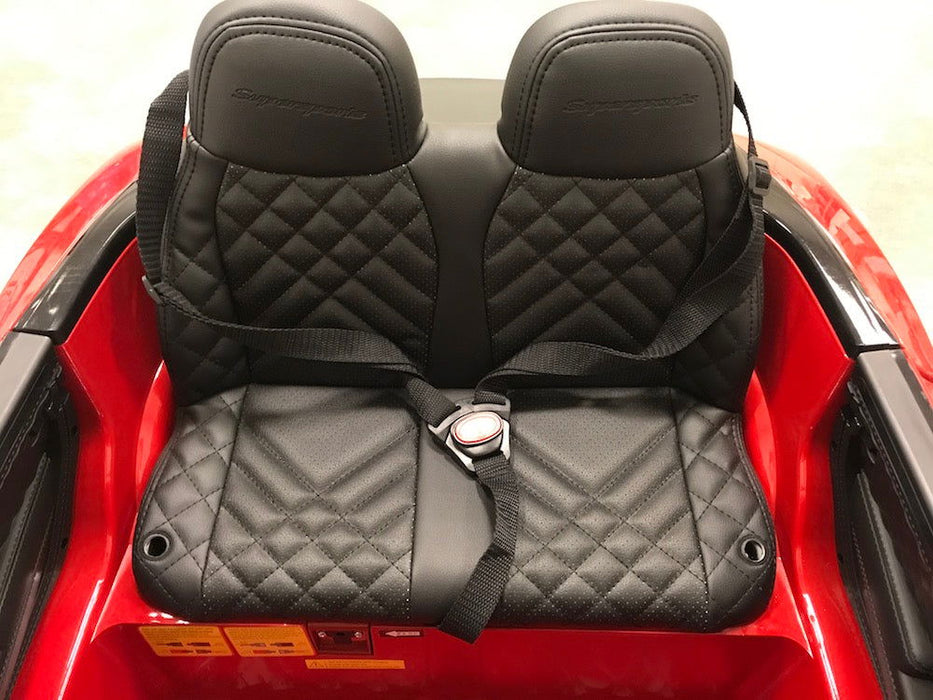 Bentley Continental Supersports Accu Auto 12V + 2.4G RC (rood) - Trapautodealer