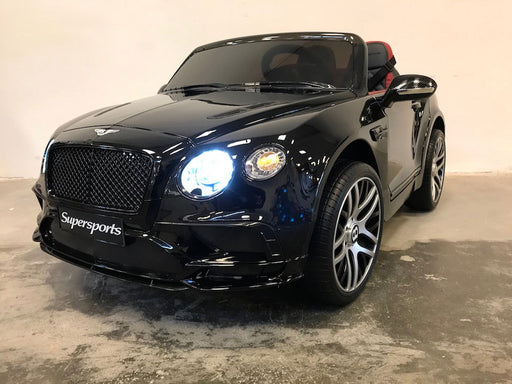 Bentley Continental Supersports Kinderauto 12V + 2.4G RC (zwart) - Trapautodealer