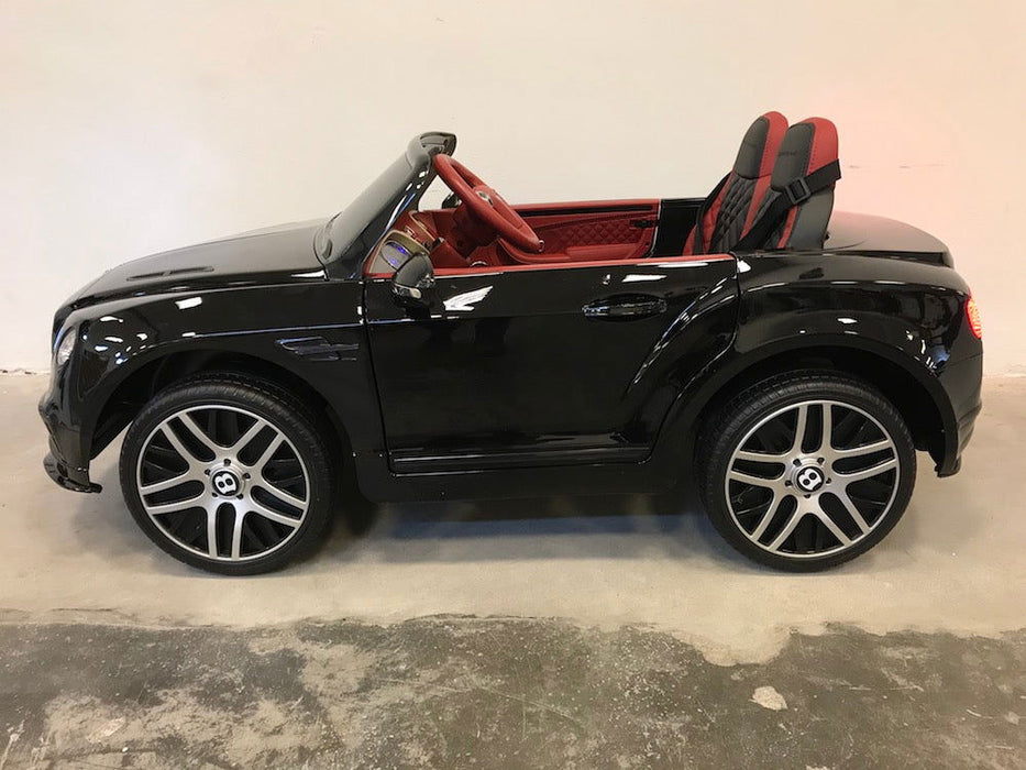 Bentley Continental Supersports Kinderauto 12V + 2.4G RC (zwart) - Trapautodealer