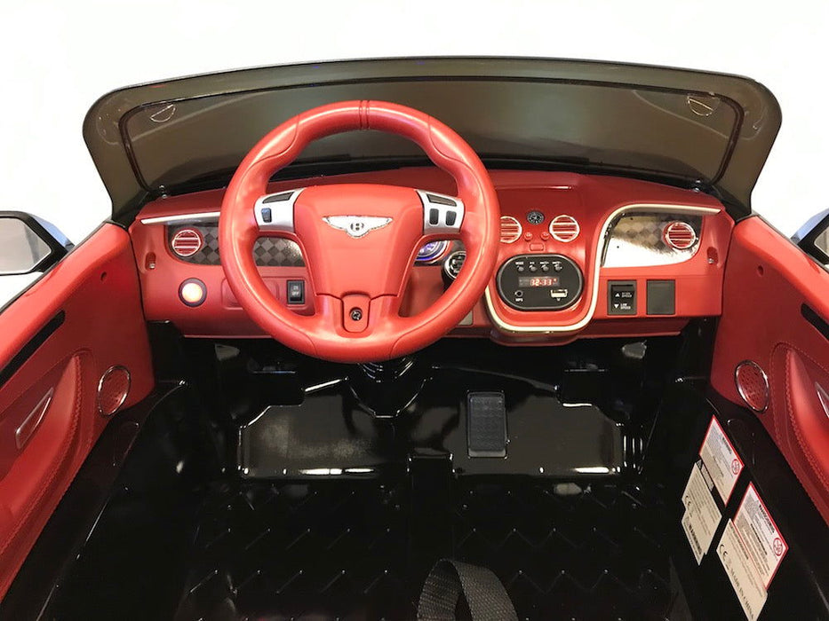 Bentley Continental Supersports Kinderauto 12V + 2.4G RC (zwart) - Trapautodealer