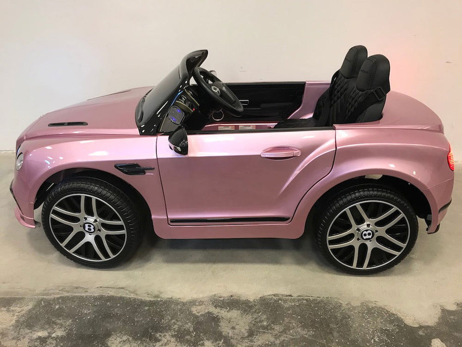 Bentley Continental Supersports Speelgoed Auto 12 Volt + 2.4G RC (roze) - Trapautodealer