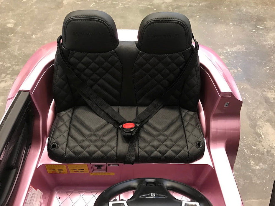 Bentley Continental Supersports Speelgoed Auto 12 Volt + 2.4G RC (roze) - Trapautodealer