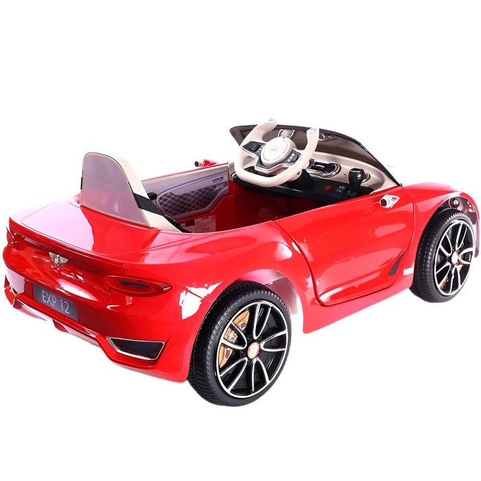 Bentley EXP 12 Accu Auto 12V + 2.4G Afstandsbediening (rood) - Trapautodealer