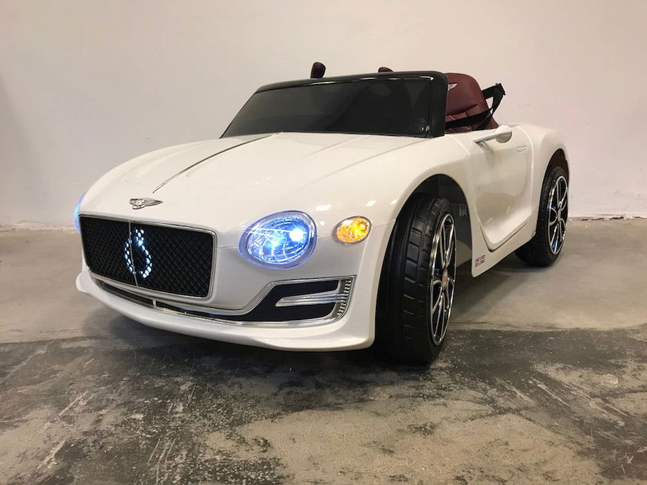Bentley EXP 12 Accu Speelgoedauto 12V + 2.4G RC (wit) - Trapautodealer