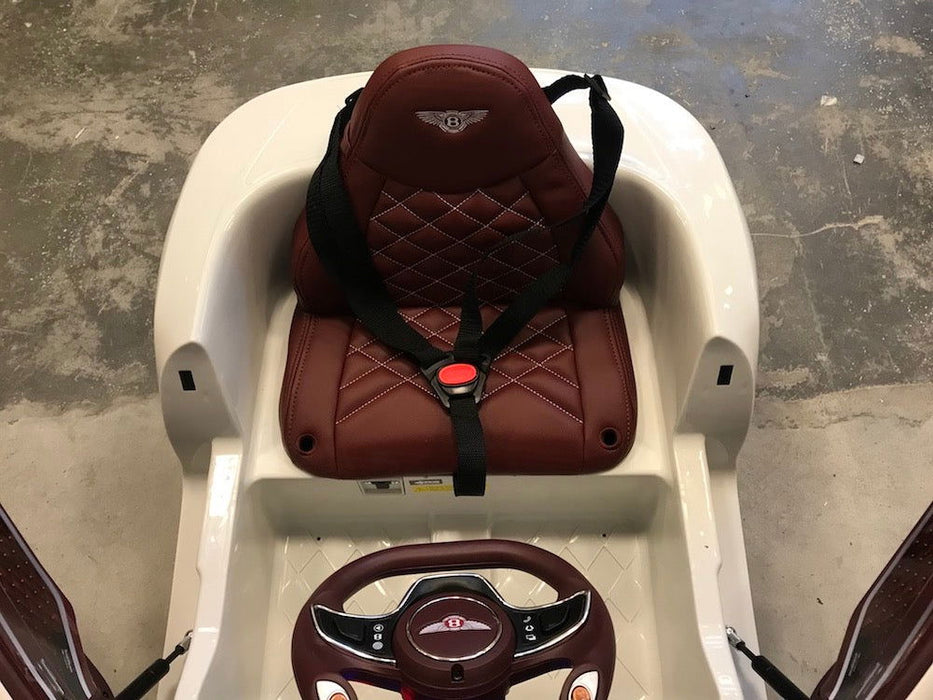 Bentley EXP 12 Accu Speelgoedauto 12V + 2.4G RC (wit) - Trapautodealer
