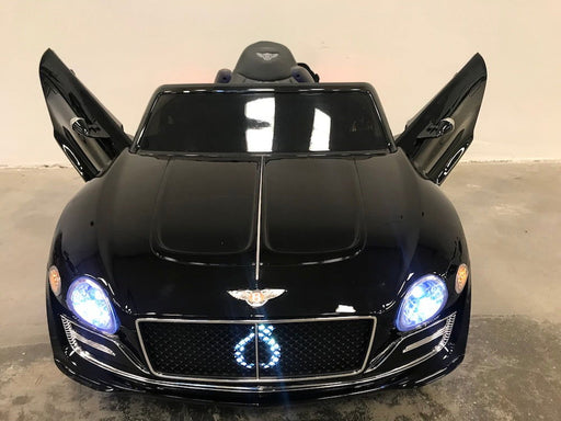 Bentley EXP 12 Kinderauto 12V + vleugeldeuren + 2.4G RC (zwart) - Trapautodealer