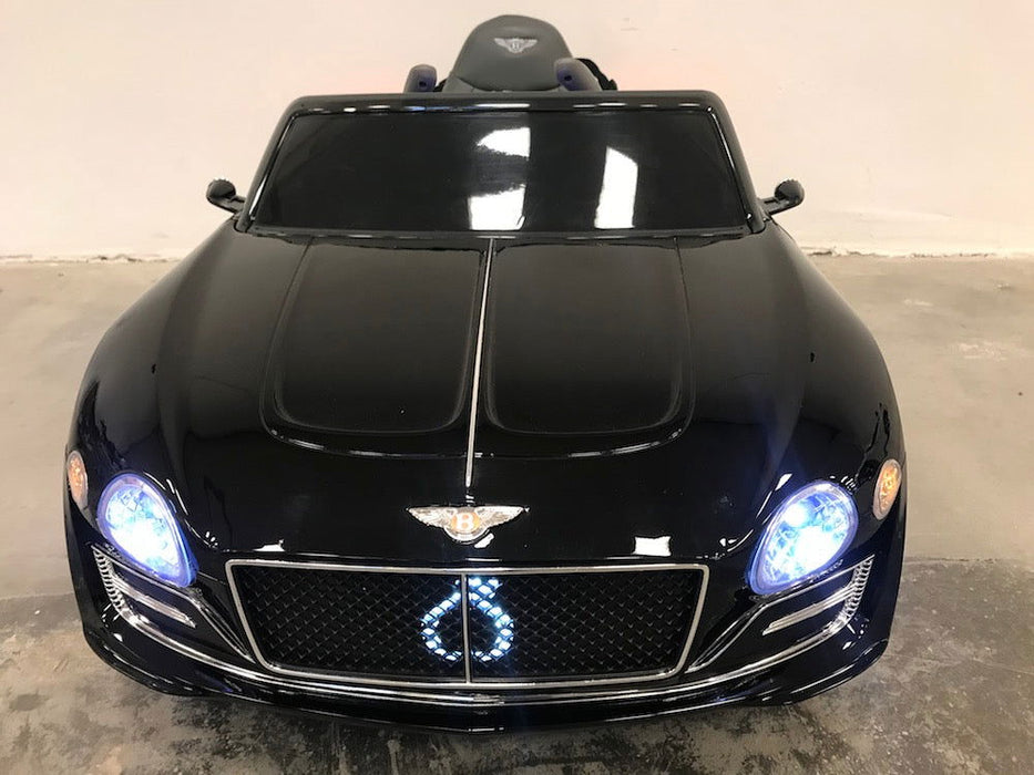 Bentley EXP 12 Kinderauto 12V + vleugeldeuren + 2.4G RC (zwart) - Trapautodealer