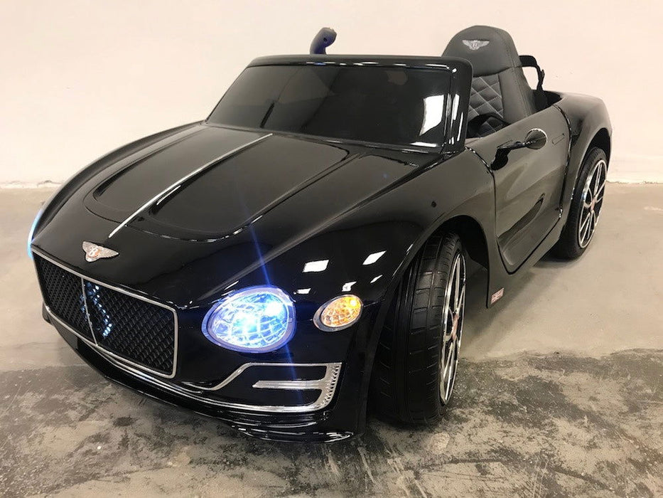 Bentley EXP 12 Kinderauto 12V + vleugeldeuren + 2.4G RC (zwart) - Trapautodealer