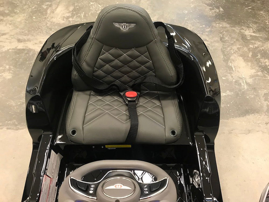 Bentley EXP 12 Kinderauto 12V + vleugeldeuren + 2.4G RC (zwart) - Trapautodealer