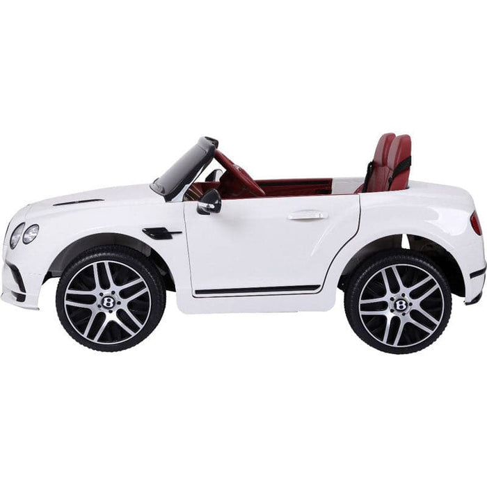 Bentley SuperSports Accu Kinderauto 12V + 2.4G RC (wit) - Trapautodealer