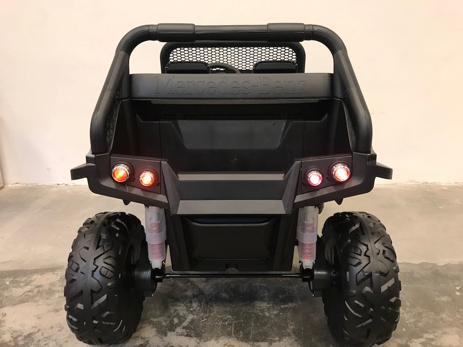 Mercedes Unimog kinderauto 2-Persoons 12V 4WD + 2.4G RC (camouflage) - Trapautodealer