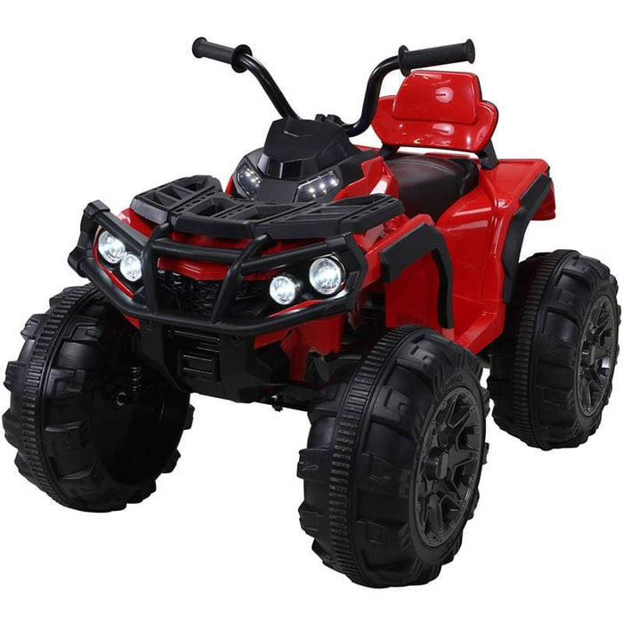 Big Wheels Elektrische Quad 12V + 2.4G Afstandsbediening (rood) - Trapautodealer