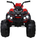 Big Wheels Elektrische Quad 12V + 2.4G Afstandsbediening (rood) - Trapautodealer