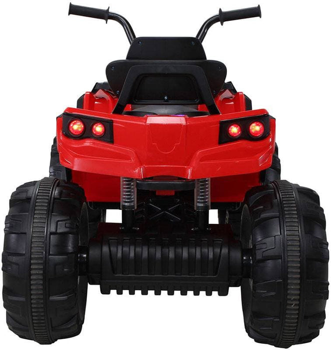 Big Wheels Elektrische Quad 12V + 2.4G Afstandsbediening (rood) - Trapautodealer