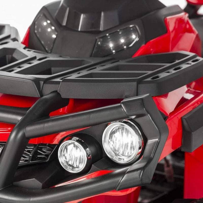 Big Wheels Elektrische Quad 12V + 2.4G Afstandsbediening (rood) - Trapautodealer