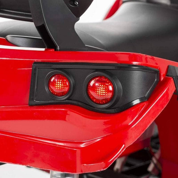 Big Wheels Elektrische Quad 12V + 2.4G Afstandsbediening (rood) - Trapautodealer