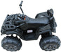 Big Wheels Quad 12V + 2.4G Afstandsbediening (zwart) - Trapautodealer