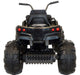 Big Wheels Quad 12V + 2.4G Afstandsbediening (zwart) - Trapautodealer