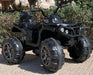 Big Wheels Quad 12V + 2.4G Afstandsbediening (zwart) - Trapautodealer