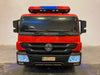 Brandweer Kinderauto 12V + 2.4G RC (rood) - Trapautodealer