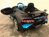 Bugatti Divo kinderauto 12V + 2.4G Afstandsbediening mat grijs - Trapautodealer