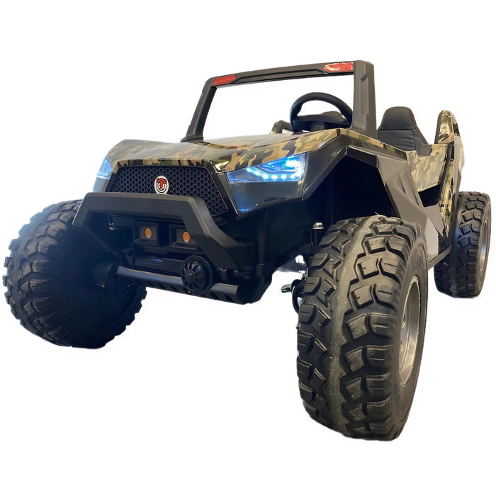 Buggy Kinderauto 24V High Speed 4WD + 2.4G RC (camouflage) - Trapautodealer
