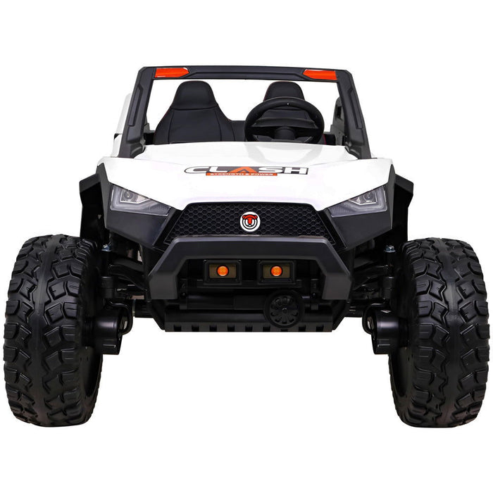 Buggy Auto Voor Kinderen 24V High Speed 4WD + 2.4G RC (wit) - Trapautodealer