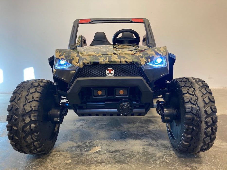 Buggy Kinderauto 24V High Speed 4WD + 2.4G RC (camouflage) - Trapautodealer