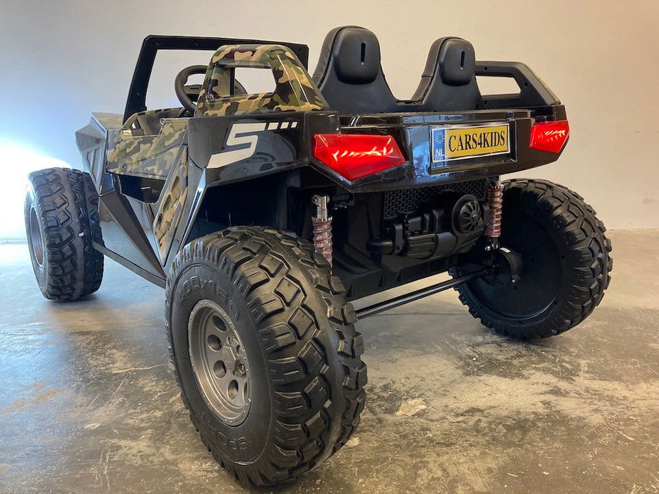 Buggy Kinderauto 24V High Speed 4WD + 2.4G RC (camouflage) - Trapautodealer