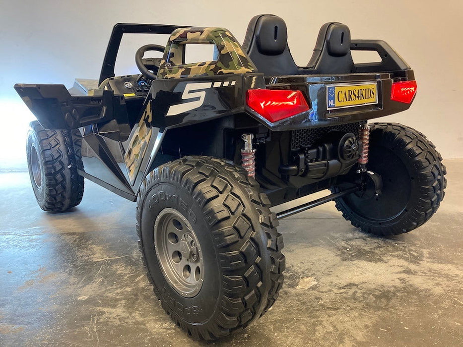 Buggy Kinderauto 24V High Speed 4WD + 2.4G RC (camouflage) - Trapautodealer