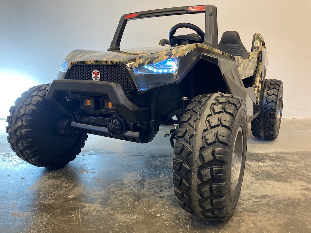 Buggy Kinderauto 24V High Speed 4WD + 2.4G RC (camouflage) - Trapautodealer