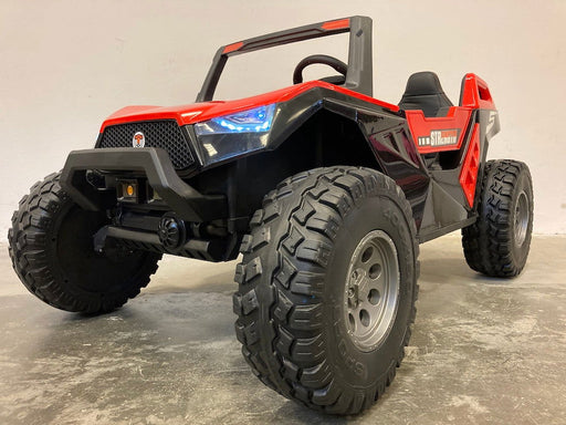 Buggy Kinderjeep 24V High Speed 4WD + 2.4G RC (rood) - Trapautodealer