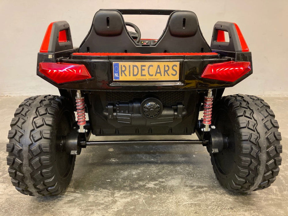 Buggy Kinderjeep 24V High Speed 4WD + 2.4G RC (rood) - Trapautodealer