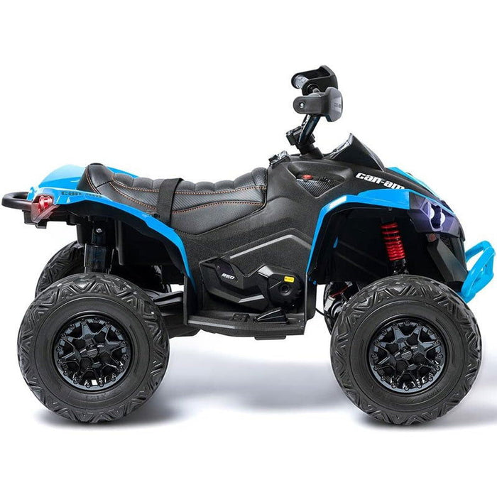 Can-Am Accu Quad 12 Volt 4WD + 2.4G RC (blauw) - Trapautodealer