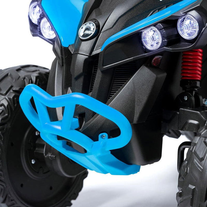 Can-Am Accu Quad 12 Volt 4WD + 2.4G RC (blauw) - Trapautodealer